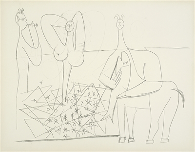Mes Dessins d' Antibes by Pablo (after) Picasso