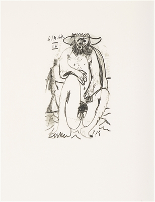 Le Gout du Bonheur #46 by Pablo (after) Picasso