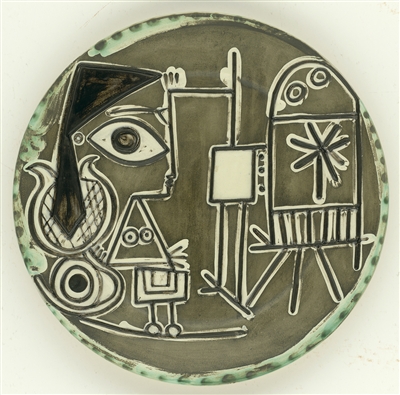 Jacqueline au Chevalet (AR 333 by Pablo Picasso