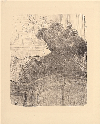 Cleo de Meride by Henri de Toulouse-Lautrec