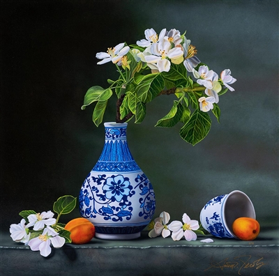 Flowers of Apples and Apricots by Scott Jacobs