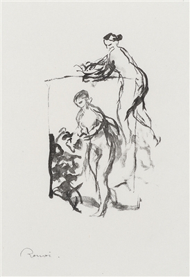 Femme au Cep de Vigne by Pierre-Auguste Renoir