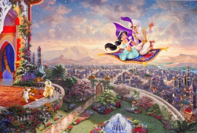 Aladdin by Thomas Kinkade Studios