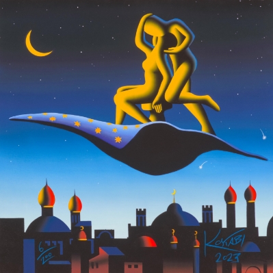 Always First Class by Mark Kostabi
