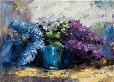 Spring Lilacs Bloom by Viktor Shvaiko