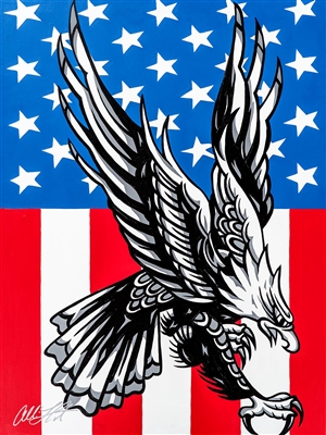 Descending Eagle by Allison Lefcort