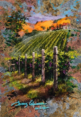 A Walk in the Vineyard by James Coleman