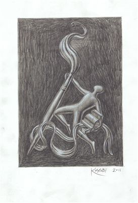 A Brush With Success by Mark Kostabi