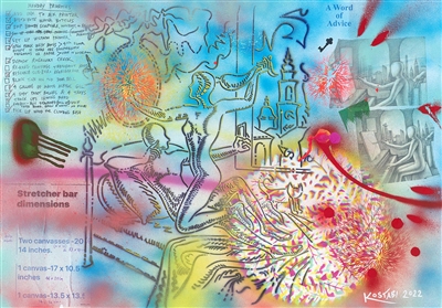 A Word of advice by Mark Kostabi