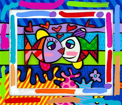 Atlantic Emotion by Romero Britto