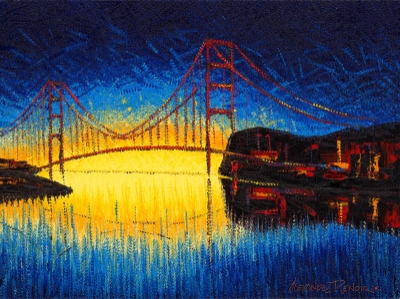 Bay Bridge by Alexandre Renoir