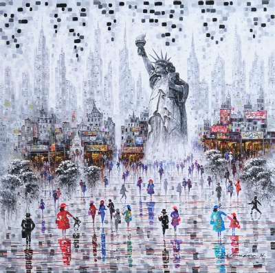Beautiful New York City With by Solomon Hwang