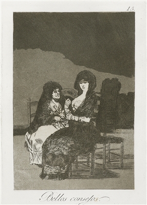 Bellos Consejos(Pretty Teachings) by Francisco Goya