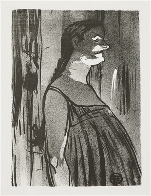 Madame AbdalaFrom 'Le Cafe Concert' by Henri de Toulouse-Lautrec
