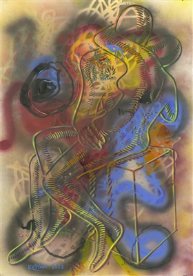 A Glimpse of Heaven by Mark Kostabi