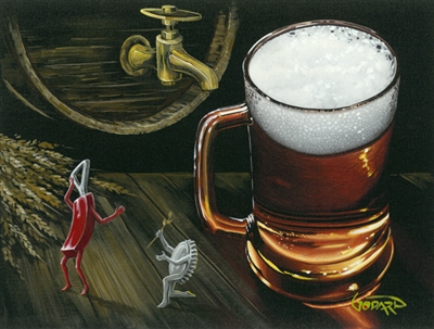 A Brewtiful Surprise by Michael Godard