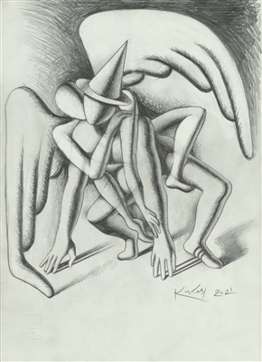 Advice From an Art Angel by Mark Kostabi