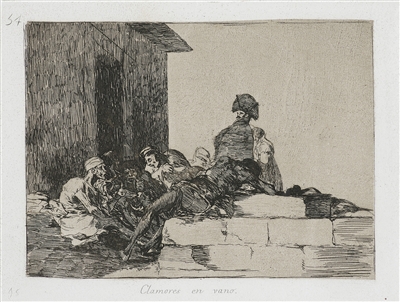Clamores en Vano(Appeals are in Vain) by Francisco Goya