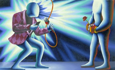 And the Winner is by Mark Kostabi