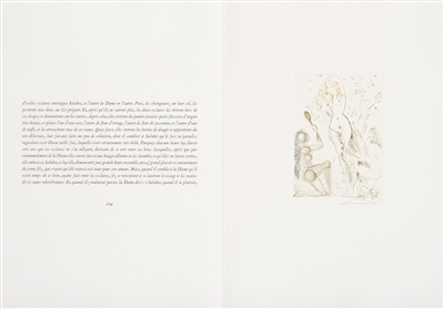 Blanchefleur from "Le Decameron" by Salvador Dali