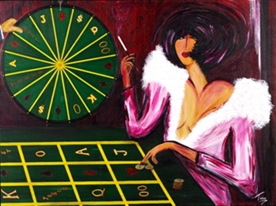 Gambling Lady by Tico Torres