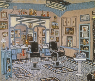 Barber Shop by Leslie Lew