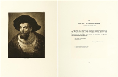 Bust of a Jewish Philosopher by Rembrandt Van Rijn (after)