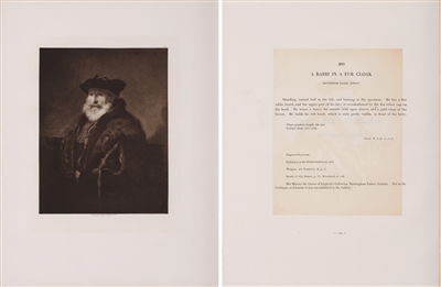 A Rabbi in a Fur Cloak by Rembrandt Van Rijn (after)