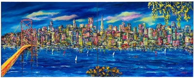 Beautiful San Francisco Night by Duaiv