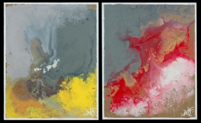 Accidental Diptych #1 by Autumn de Forest