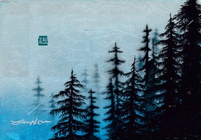 Blue Winter w/ Chop (Trade Unavailable) by Patrick Guyton