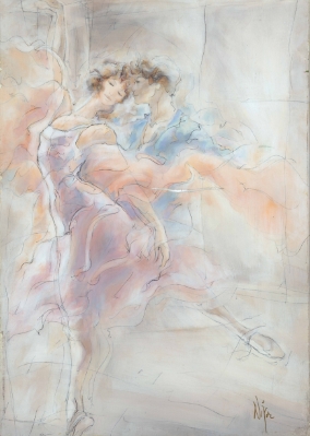 Dancers (Trade Unavailable) by Peter Nixon