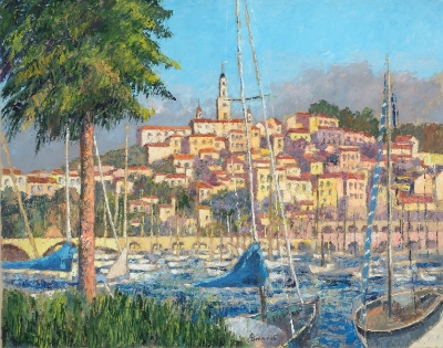 Menton (Trade Unavailable) by Andre Bardet