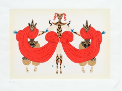 Carnaval (Trade Unavailable) by (Romain de Tirtoff) Erte
