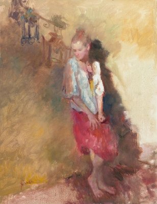 Red Skirt II (Trade Unavailable) by Hua Chen