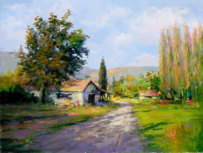 Chilean Country Road (Trade Unavailable) by Alex Perez