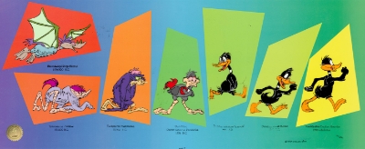 Evolution of Daffy (Trade Unavailable) by Animation Art