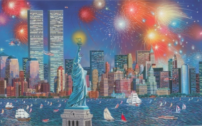 Manhattan Celebration (Trade Unavailable) by Alexander Chen