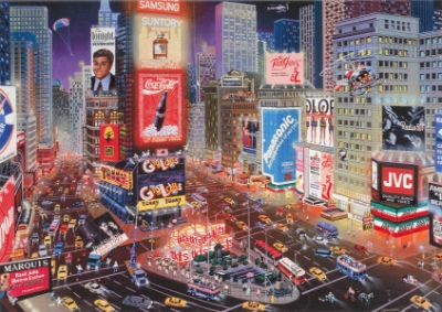 An Evening in Times Square (Trade Unavailable) by Alexander Chen