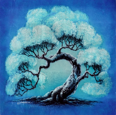 Blue Silked Tree (Trade Unavailable) by Patrick Guyton