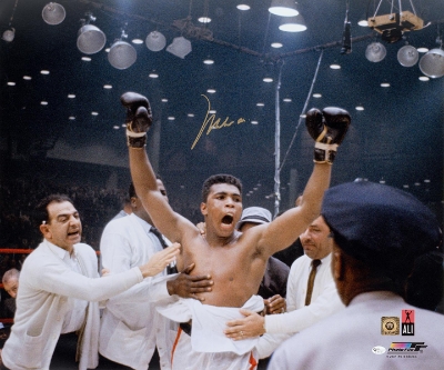 Ali Arms Raised in Victory (Trade Unavailable) by Sport Memorabilia
