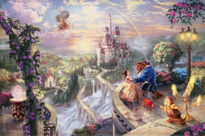 Beauty and the Beast F (MD) (Trade Unavailable) by Thomas Kinkade