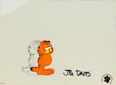 Garfield: Tired Eyes (Trade Unavailable) by Animation Art