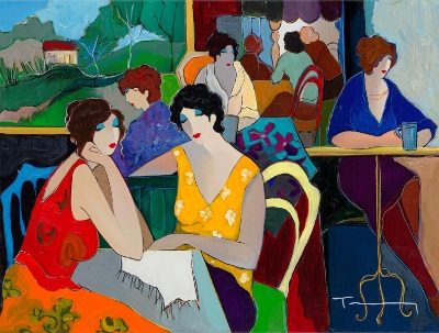 A Fond Memory (Trade Unavailable) by Itzchak Tarkay