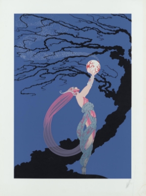 Fireflies (Trade Unavailable) by (Romain de Tirtoff) Erte