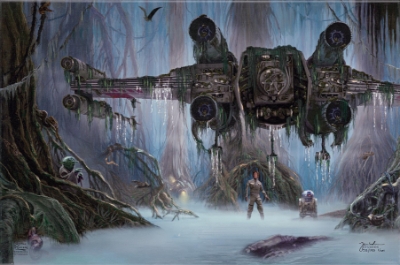 Do. Or do Not. There is no Try (Trade Unavailable) by Thomas Kinkade Studios