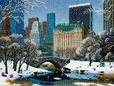 Central Park Winter (Trade Unavailable) by Alexander Chen