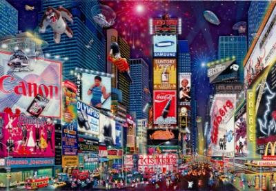 Times Square Parade (Trade Unavailable) by Alexander Chen