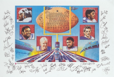 1986 Super Bowl XXI Champion Giants (Trade Unavailable) by Sport Memorabilia