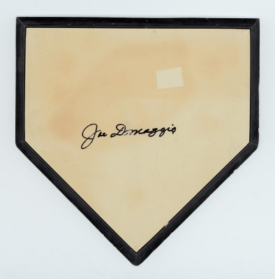 Joe Dimaggio - Signed Home Plate (Trade Unavailable) by Sport Memorabilia